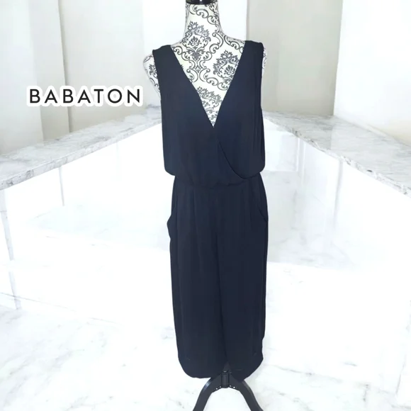 ARITZIA BABATON Maximillian Sleeveless  Jumpsuit - Medium - Picture 2 of 9